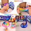 12 Pack Galaxy Slime Balls  Valentines Slime Party Favors, Non-Sticky, Soft Slime Kit for Classroom Prizes,Stocking Stuffers, Goodie Bag Stuffers,Easter Basket Stuffers for Kids view 4