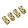 RC Upgrade Accessories for MN for MN78 for WPL 4 Pcs Drive Shaft 3 to 4mm Adapter Bushing RC Car Upgrades Parts Accessories Yellow view 1