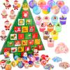 Christmas Advent Slime Set, includs 18 Slimes & Charms, 24-Day Countdown Gift Box, DIY Sensory Toys for Kids, Stocking Stuffers & Party Favors, Slime Kit Xmas Gifts for Classroom Rewards,Ages 3+ view 1