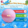 16 Pcs Reusable Water Balloons with Mesh Bag, Quick Fill & Self-Sealing Water Balloons for Kids Outdoor Backyard Summer Activities Water Games view 4