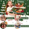 Christmas Slime Kit - Slime Party Favors for Kids, Xmas Stickers & Charms, Christmas Stocking Stuffers for Kids, Super Soft, Non-Sticky, DIY Surprise Slime for Girls & Boys view 3