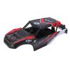 1:18 Scale RC Car Body Shell, Remote Control Vehicle Body Shell RC Car Accessory for Remote Control Car (Red) view 1
