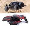 1:18 Scale RC Car Body Shell, Remote Control Vehicle Body Shell RC Car Accessory for Remote Control Car (Red) view 3