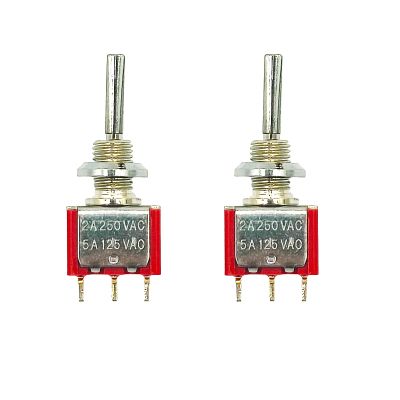 ZHUOYUEFSC 2PCS RC Transmitter 3 Positions and 2 Positions Long and Short Toggle Switch for Taranis X9D Plus Radiomaster TX16s Jumper T12 Spektrum DX8 gen2 NX10 Replacement (3 Positions Short)