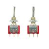 ZHUOYUEFSC 2PCS RC Transmitter 3 Positions and 2 Positions Long and Short Toggle Switch for Taranis X9D Plus Radiomaster TX16s Jumper T12 Spektrum DX8 gen2 NX10 Replacement (3 Positions Short) view 1