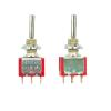 ZHUOYUEFSC 2PCS RC Transmitter 3 Positions and 2 Positions Long and Short Toggle Switch for Taranis X9D Plus Radiomaster TX16s Jumper T12 Spektrum DX8 gen2 NX10 Replacement (3 Positions Short) view 2