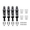 4Pcs Oil Filled Type Metal Shock Absorber with Shock Tower for WPL C14 C24 MN D90 D91 MN99 99s RC Car Adjustable Upgrade Parts(Sky Blue) view 3