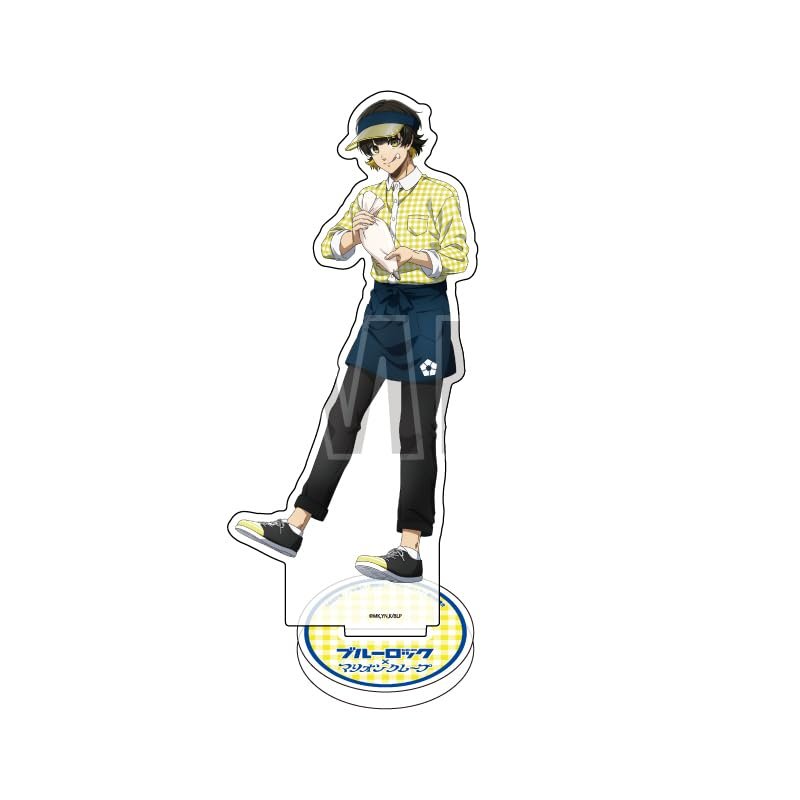 A3 Blue Rock TV Anime 16 Crepe Shop Ver. Hachiraku Warai [Illustrated Illustration] Acrylic Stand
