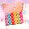 24 Pack Mini Slime,Clear Slime Party Favors,Non-Sticky, Soft & Stretchy Slime Kit for Classroom Rewards,Christmas Stocking Stuffers, Goodie Bag Stuffers,Easter Basket Stuffers for Kids Boys Girls view 3