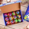 12 Pack Galaxy Slime Balls  Valentines Slime Party Favors, Non-Sticky, Soft Slime Kit for Classroom Prizes, Stocking Stuffers, Goodie Bag Stuffers,Easter Basket Stuffers for Kids Boys Girls view 2
