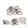 Bearings, 10pcs 144001 Bearing Rc Car Parts Gadgets Parts for Rc Car Toys Automotive Accessories Toy Car Bearing Rc Car Accessories Ball Bearings Car Wheels Bearings Toy Bearing Black Steel view 2