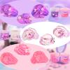6 Pack Pink & Purple Slime kit for Kids- Cloud Butter & Clear Slimes, Cute Animal Theme Party Favors, Sensory Toys for Kids Girls Boys Ages 4-12, Goodie Bag Stuffers, Birthday Gift Ideas Cute Stuff view 4