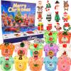 Christmas Slime Kit - Xmas Slime Non-Sticky, Soft, Stretchy, Slime Party Favors for Kids, Perfect for Christmas Stocking Stuffers, for Girls Boys view 1