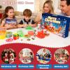 Christmas Slime Kit - Xmas Slime Non-Sticky, Soft, Stretchy, Slime Party Favors for Kids, Perfect for Christmas Stocking Stuffers, for Girls Boys view 2