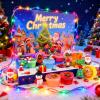 Christmas Slime Kit - Xmas Slime Non-Sticky, Soft, Stretchy, Slime Party Favors for Kids, Perfect for Christmas Stocking Stuffers, for Girls Boys view 4