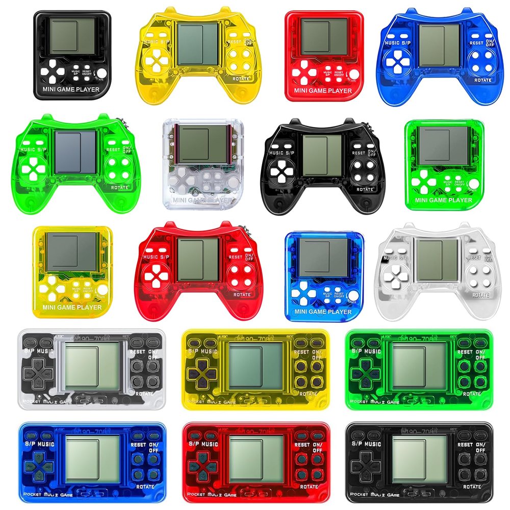 18 PCS Video Game Party Favors,Video Keychain for Kids,Idea Gift for Game Party Birthday Supplies,Goodies Bags Stuffer