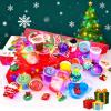 Christmas Slime Kit -Slime Party Favors for Kids, Xmas Stickers & Charms, Christmas Stocking Stuffers for Kids, Super Soft, Non-Sticky, DIY Surprise Slime for Girls & Boys view 3