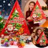 Christmas Slime Kit -Slime Party Favors for Kids, Xmas Stickers & Charms, Christmas Stocking Stuffers for Kids, Super Soft, Non-Sticky, DIY Surprise Slime for Girls & Boys view 4
