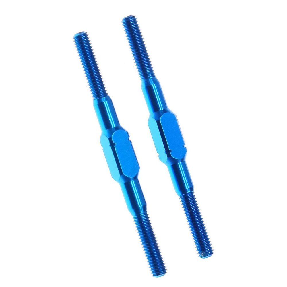 Menolana 2 Pieces Turnbuckle Shaft 3x42mm Accessory Upgrade Repalces Spare Parts for 54250 W202 RC Car Toy Modification Vehicles Model