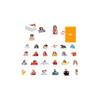50 Emotion Flashcards, Realistic Feeling Picture Cards Emotion Picture Photos Kids, Adults, Homeschool, Speech Therapy, ABA, Dementia, Aphasia, Occupational Therapy, ESL and Autism Learning Material view 1