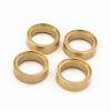 4PCS Brass Beadlock Wheel Rim Hub Counterweight for 1/18 Scale FMS Toyota Fj Cruiser Land Cruiser RC Car Upgrade Parts view 2
