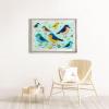 Cartoon Bird Print Funny Wooden Puzzles, Puzzles for Adults 1000 Pieces Home Wall Decor 29.5"x19.7" with Storage Box view 4