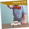 Abaodam 2pcs DIY Wooden Car Shaped Coin Bank Craft Kit Unfinished Piggy Bank for Boys and Girls and Adults Paintable Money Box for Home Decor Projects Creative Wooden Supplies for DIY view 3