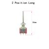 ZHUOYUEFSC 2PCS RC Transmitter 3 Positions and 2 Positions Long and Short Toggle Switch for Taranis X9D Plus Radiomaster TX16s Jumper T12 Spektrum DX8 gen2 NX10 Replacement (3 Positions Long) view 4