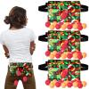 RoundFunny 4 Set of Shaking Swing Balls Party Game, 4 Strap Shake Boxes, 80 Balls, Indoor Outdoor Family Games for African American Festivals, Kwanzaa, Holiday Celebrations(Hands of Unity) view 1