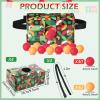 RoundFunny 4 Set of Shaking Swing Balls Party Game, 4 Strap Shake Boxes, 80 Balls, Indoor Outdoor Family Games for African American Festivals, Kwanzaa, Holiday Celebrations(Hands of Unity) view 2