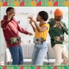 RoundFunny 4 Set of Shaking Swing Balls Party Game, 4 Strap Shake Boxes, 80 Balls, Indoor Outdoor Family Games for African American Festivals, Kwanzaa, Holiday Celebrations(Hands of Unity) view 4