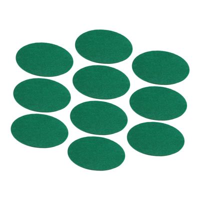 Abaodam 10pcs Hockey Pusher Pads Durable Felt Replacement Hockey Mallet Pads for Table Easy to Clean for Home Entertainment and Parties