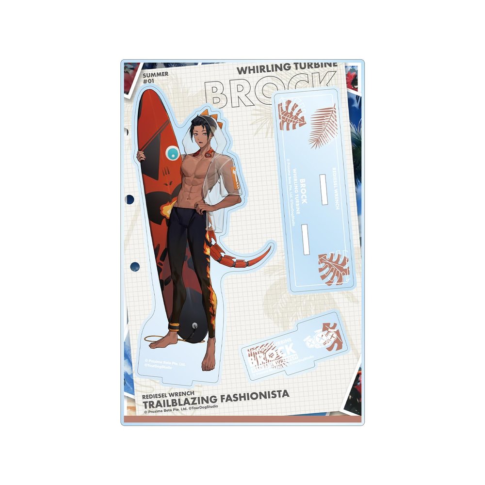 Hale Big Acrylic Stand with Parts