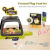 Lonfypeng Kids Coffee Maker Play Set: Coffee, Cash Register, Play Food (Coffee, Donuts, Cookies, Egg Tarts, Croissants), Play Money - Educational Toy Kitchen Ages 3+ view 4