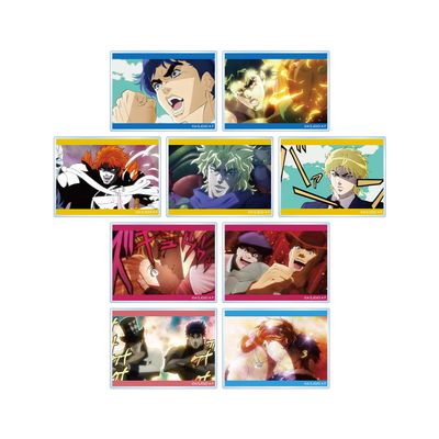 JoJo's Bizarre Adventure Phantom Blood Trading Scene Scenes Acrylic Cards Box of 9
