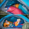DUYHBAWRS Compact Compression Sack Season Sleeping Bag for Adults and Kids,Lightweight Warm and Washable, for Hiking Traveling and Outdoor Activities(White-Dinosaur Doodle4) view 3