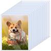 15 Pack Rigid Print Protectors 5" x 7" Clear Photo Protectors Hard Plastic Photo Sleeves Top Loading Card Plastic Sleeves view 1