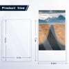 15 Pack Rigid Print Protectors 5" x 7" Clear Photo Protectors Hard Plastic Photo Sleeves Top Loading Card Plastic Sleeves view 2