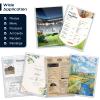 15 Pack Rigid Print Protectors 5" x 7" Clear Photo Protectors Hard Plastic Photo Sleeves Top Loading Card Plastic Sleeves view 4