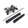 for Panhard-Bar for Axial RR10 Bomber 90053 90048 AX31331 1/10 RC for Rock for Racing Rig Metal Rear Sway Bar Set Linkage Kit Upgrade Parts RC Car Repair Kit(Black) view 1