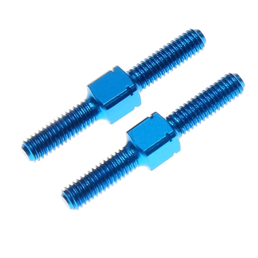 Menolana 2Pcs RC Car Turnbuckle Shaft Replacement Spare Parts,DIY Modification,RC Accessories Aluminum Alloy for 54248 Hobby Model Car