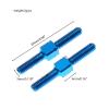 Menolana 2Pcs RC Car Turnbuckle Shaft Replacement Spare Parts,DIY Modification,RC Accessories Aluminum Alloy for 54248 Hobby Model Car view 2