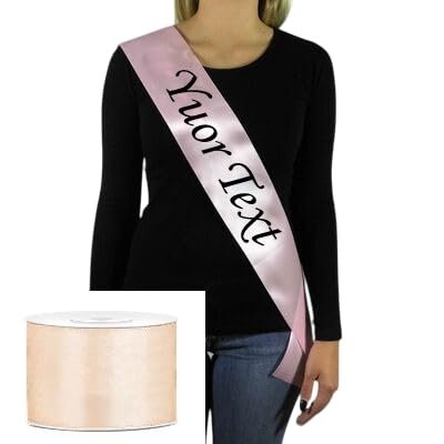 Bride Sash for Women, Bachelor Party, Hen Party Accessories, Sash Wedding, Hen Party Sash for Women, Prom, Event. (Cream)