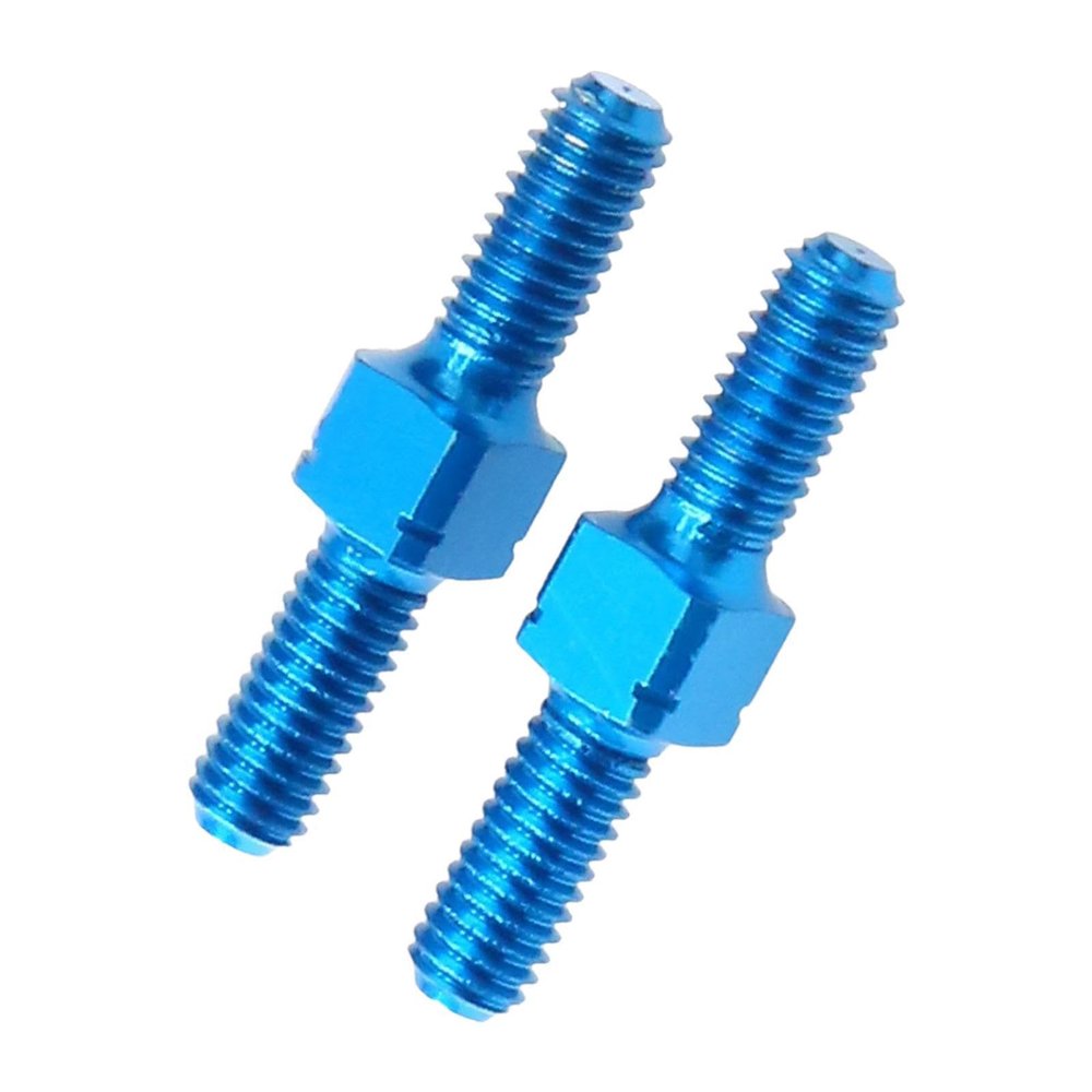 Colaxi 2Pcs 3x18mm Turnbuckle Shaft Upgrade Accessory DIY Replaces Spare Parts for 54247 W202 RC Car Hobby Toy Modification Vehicles