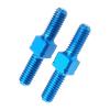 Colaxi 2Pcs 3x18mm Turnbuckle Shaft Upgrade Accessory DIY Replaces Spare Parts for 54247 W202 RC Car Hobby Toy Modification Vehicles view 1