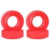 for SCX24 for TRX4M Enduro24 Ax24 1/18 1/24 Tire Silica Gel Insert Foam 55x20mm Fits 1.0 Inch Tires RC Crawler Upgrade Part RC Car Parts(Red,4pcs) view 1