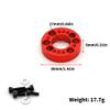 Aluminum Alloy RC Motor Spacer for ARRMA 1/10 2WD Gorgon Monster Truck Upgrade Part (Red) view 2