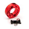 Aluminum Alloy RC Motor Spacer for ARRMA 1/10 2WD Gorgon Monster Truck Upgrade Part (Red) view 4