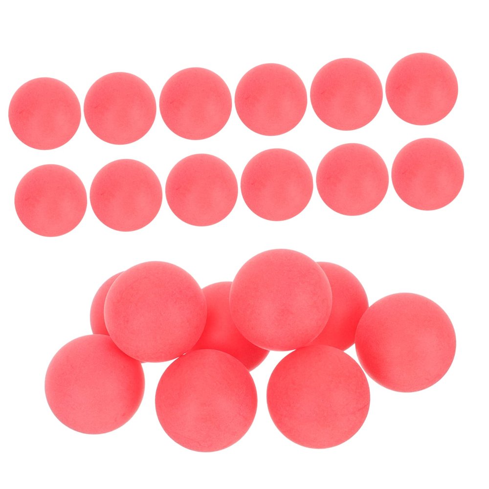 Hemoton Plastic Table Tennis Balls 100pcs Raffle Drawing Balls Bright Party Games Home Entertainment