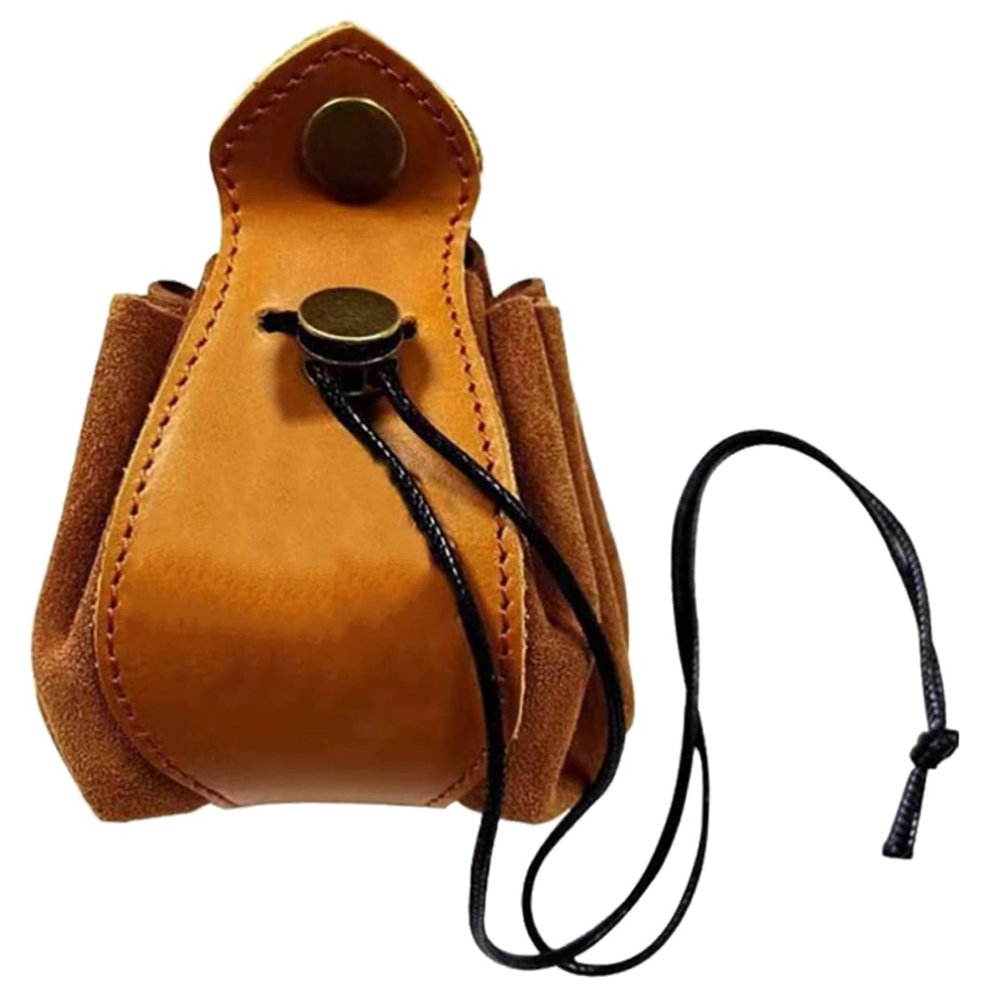 Abaodam Portable Dice Storage Bag Pu Dice Organizer for Games and Beads Drawstring Pouch Deep and Items Scratch Resistant Excellent Craftsmanship